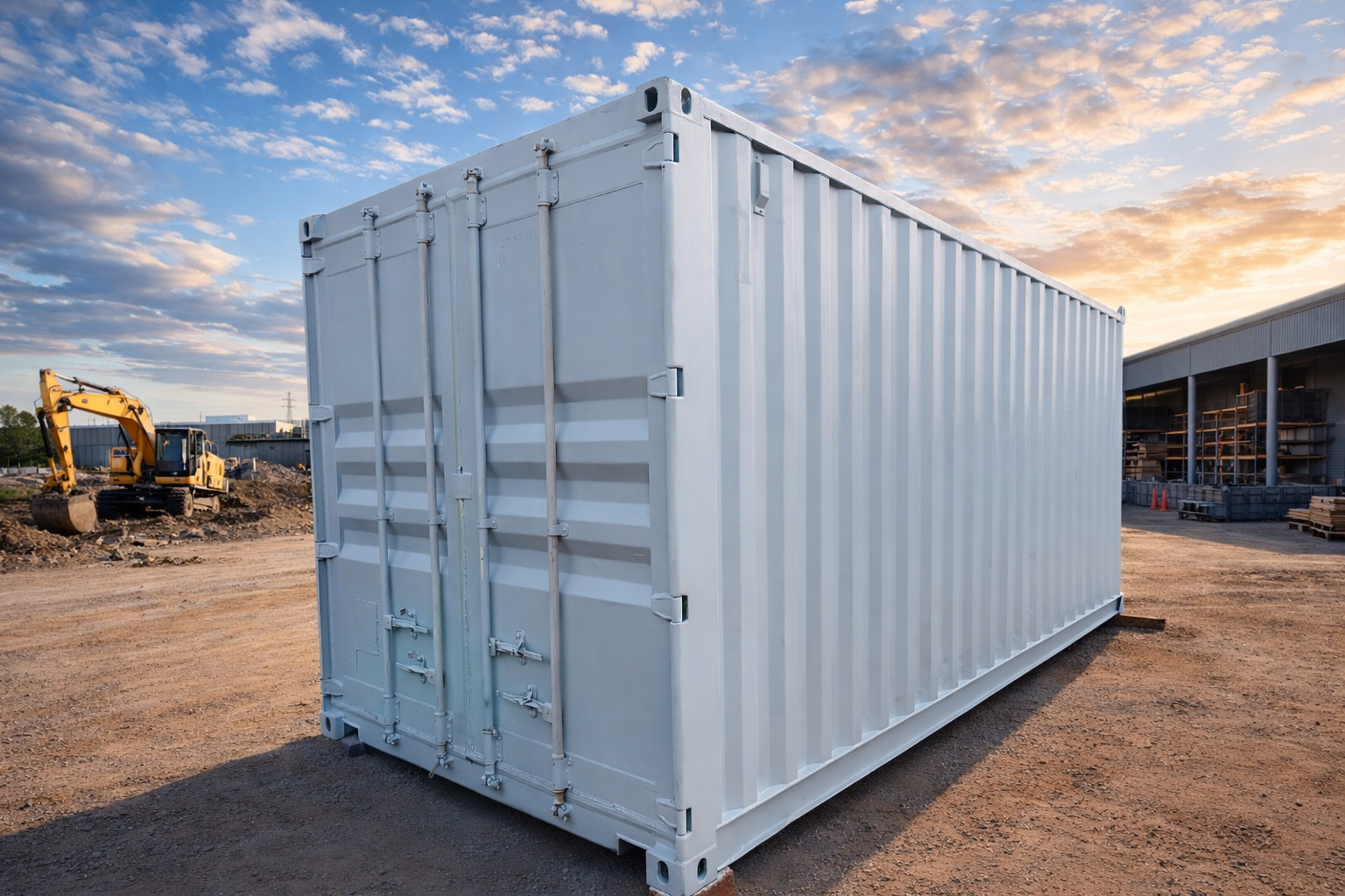 Locação de container em Campo Grande MS - entrega com munck